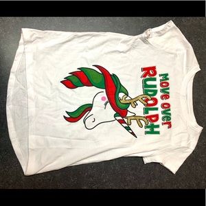 Girls Christmas shirt size 8